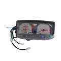 Black alloy motorcycle speedometer suitable for CGL125 with glass lens and cable port