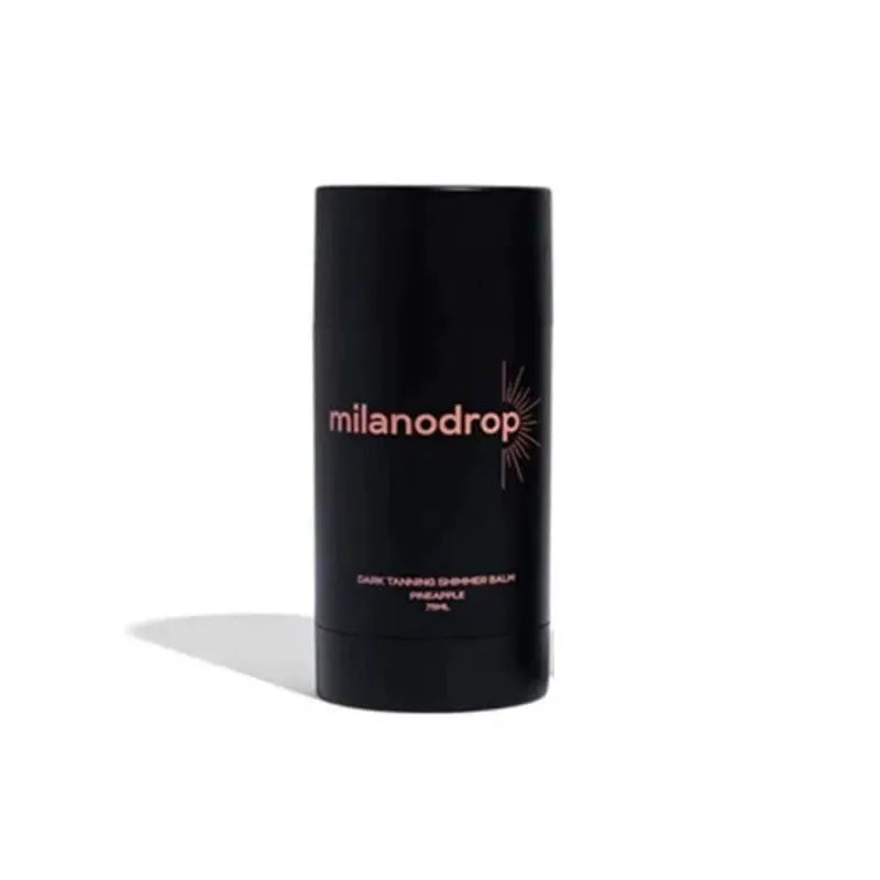 Matte Sun Tanning Black Liquid kit with 50ml tanning drops bottle and 75ml tanning flash cream tube
