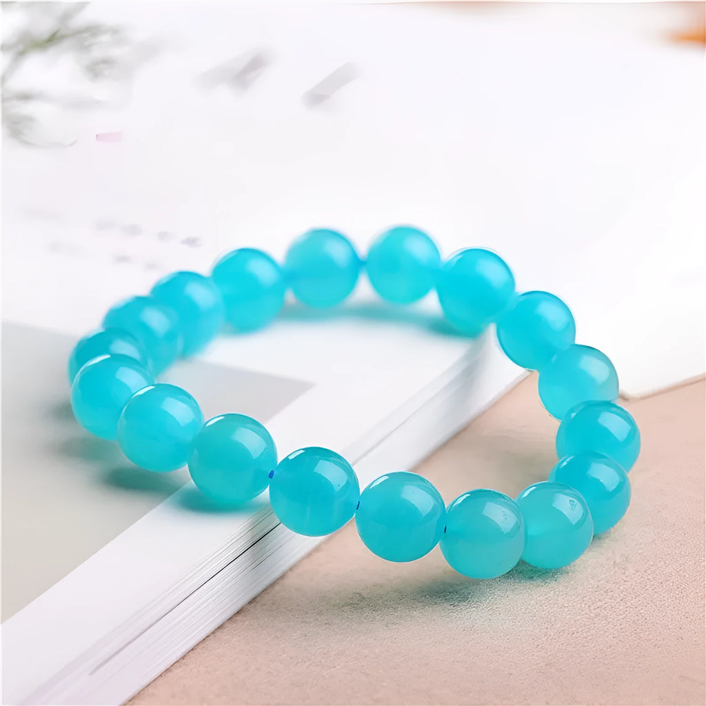 Natural grade 7A Amazonite scattered beads for jewellery making in ice colour grades