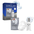 Collagen moisturising suit skincare set showing facial mask and 30ml essence bottle