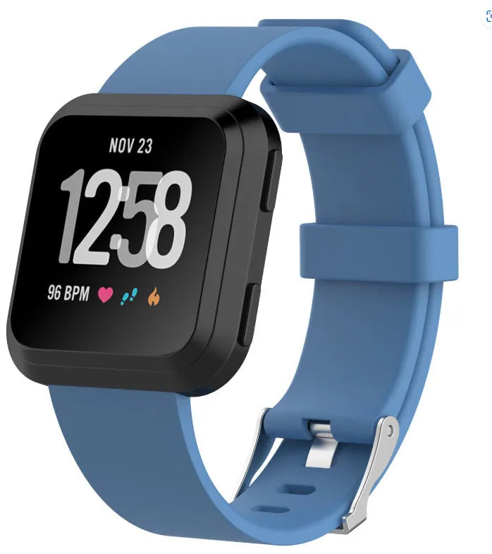 Fitbit Versa Lite replacement wrist strap in large size with 14 colour options