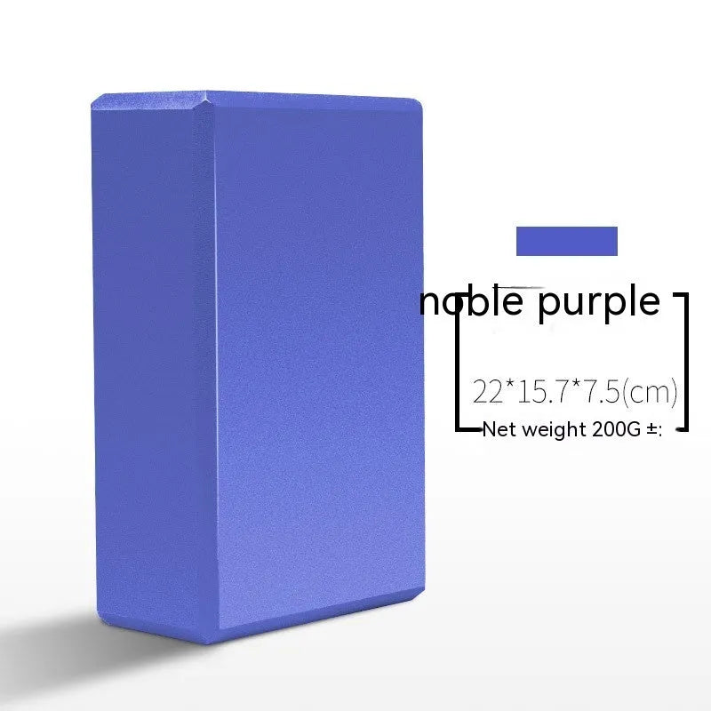 EVA foam yoga block in various colours for dance and fitness support