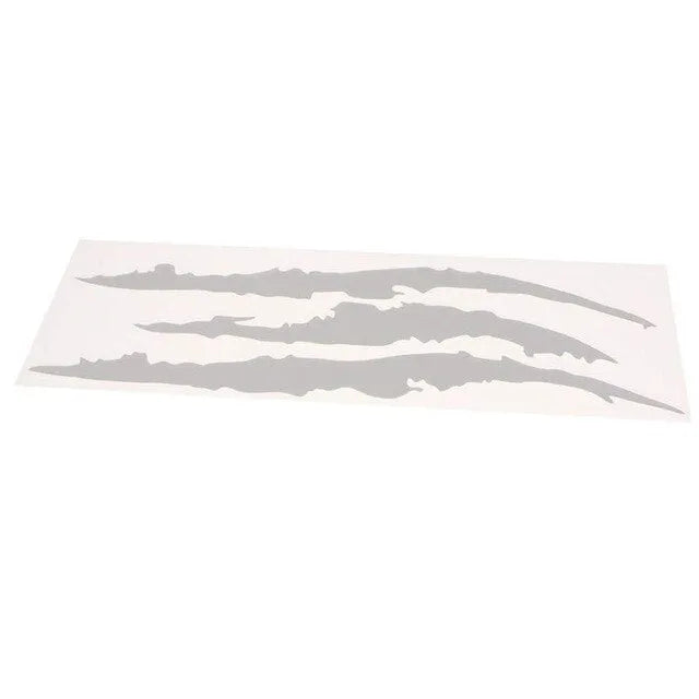 Ghost claw decoration car sticker, 37x9cm, in claw mark pattern on vehicle body