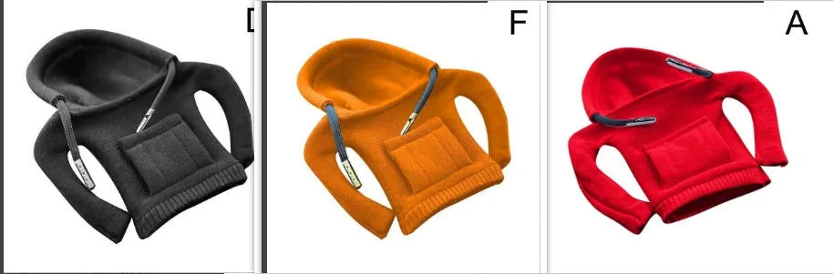 Cloth car gear shift knob cover in multiple colours, shown with 13cm by 8cm dimensions.