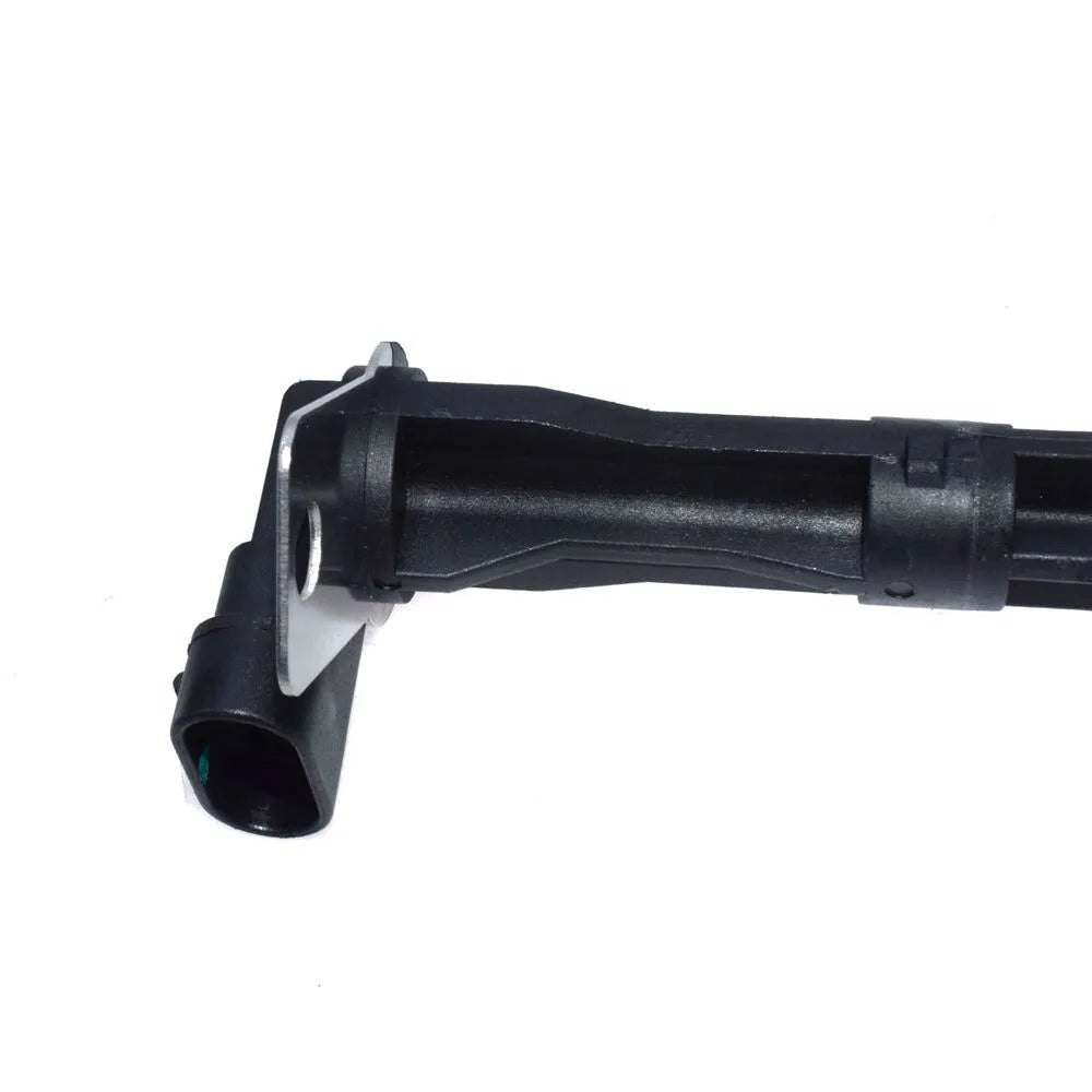 Black General Motors universal car sensor replacement part on a white background.