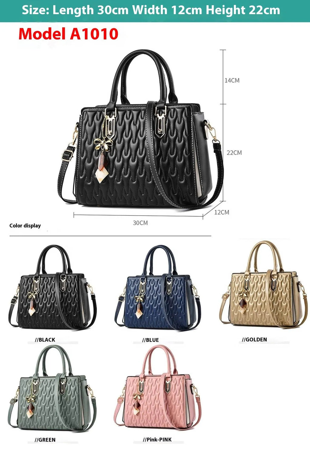 Women's polyester shoulder messenger bag in street trend style with large capacity and zipper compartment