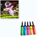 Transparent LED luminous DIY balloon rose bouquet with integrated lights for decoration.