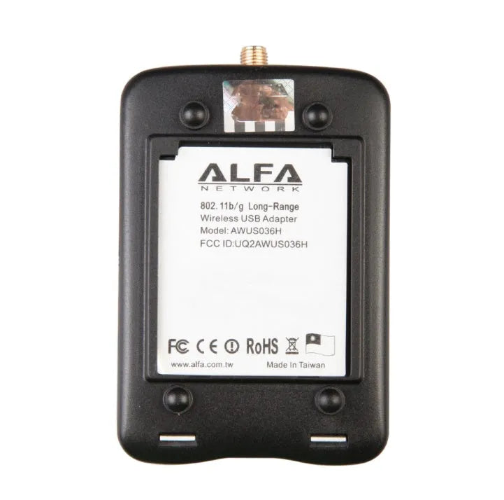 Alfa NIC wireless USB network adapter in shallow army green