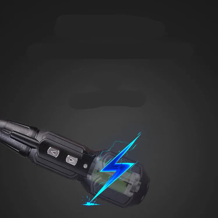 Alloy steel straight handle electric screwdriver with black and blue colour options