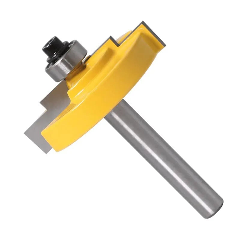 Door and window step cutter with 8mm round shank and coated carbide blade