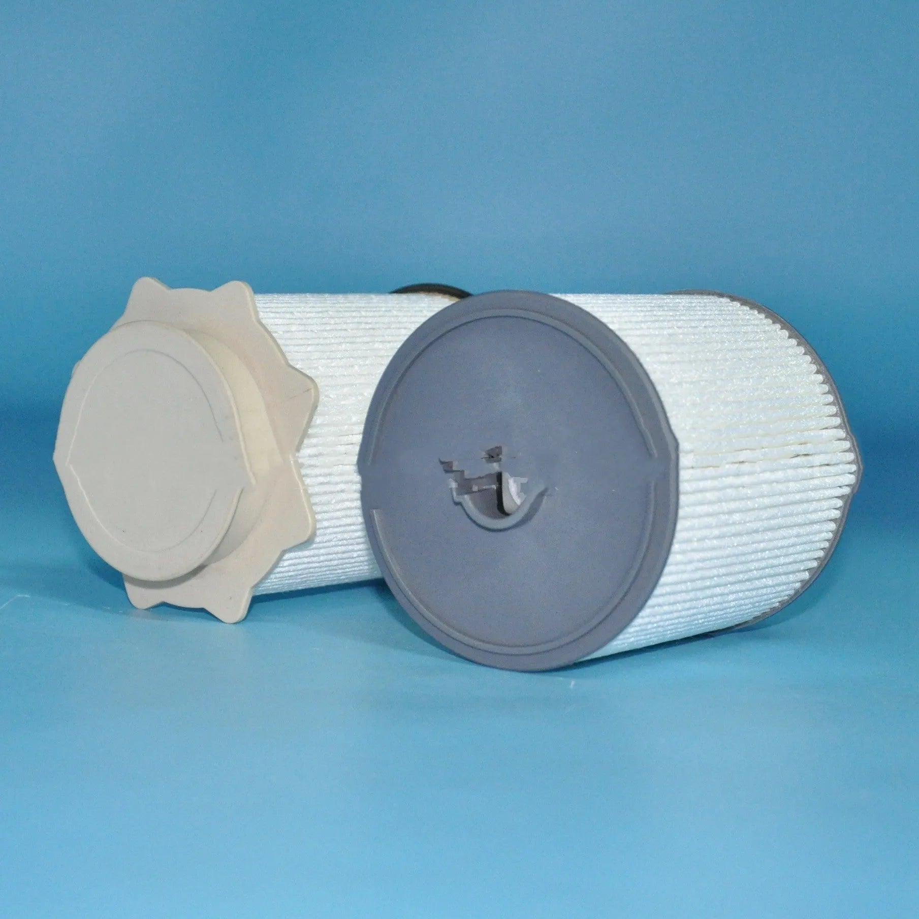 RAM 1500-5500 diesel fuel filter kit with white housing and chemical fibre filter element