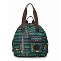 Outdoor backpack with sandwich pocket, 48cm height, in black, khaki, or green letters colour options