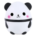 Panda-shaped decompression toy made from PU material for pinch-to-music stress relief