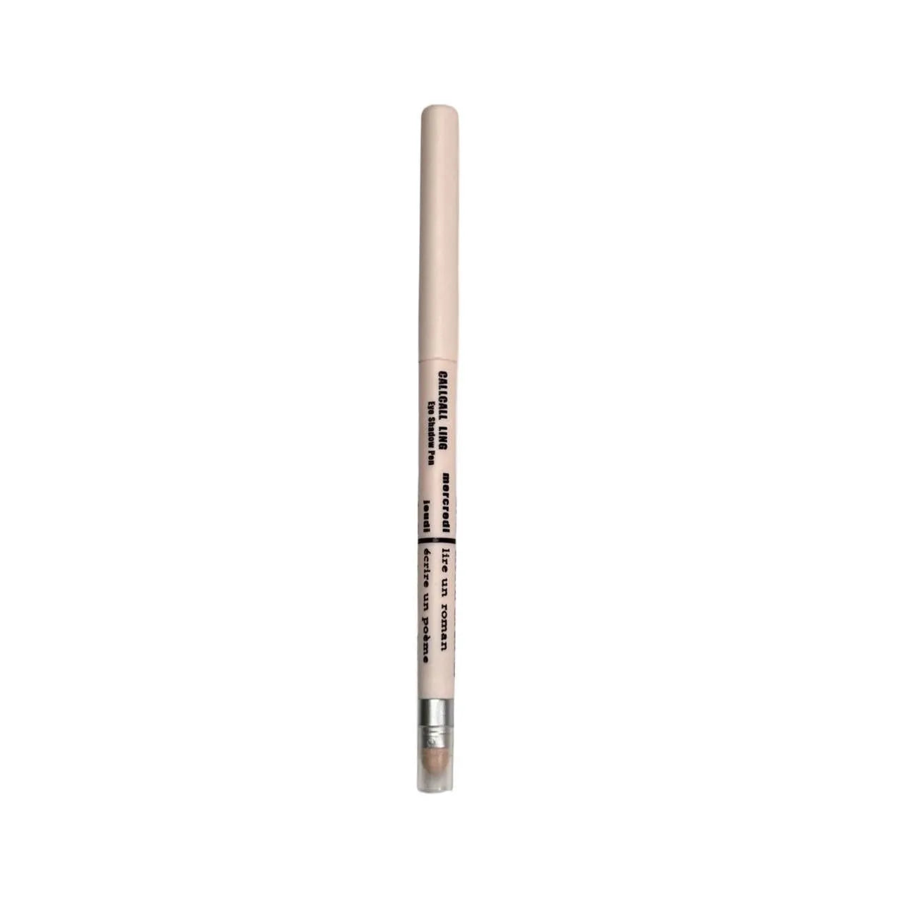 2-in-1 waterproof eyeliner pen with brightening eyeshadow in six universal colour options