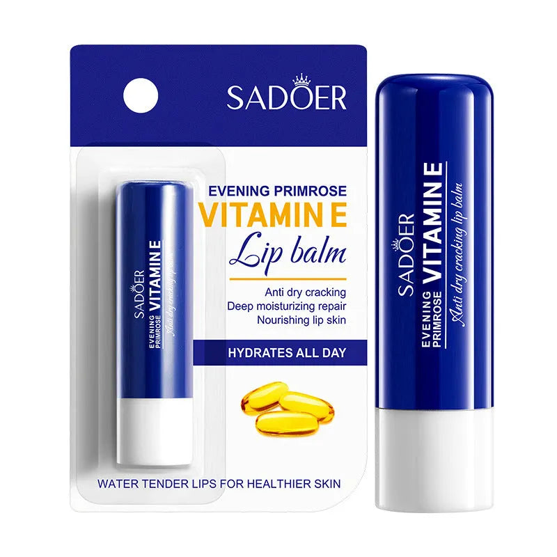 Anti-chapped lip moisturising lipstick showing multiple variant formulas with net content measurements