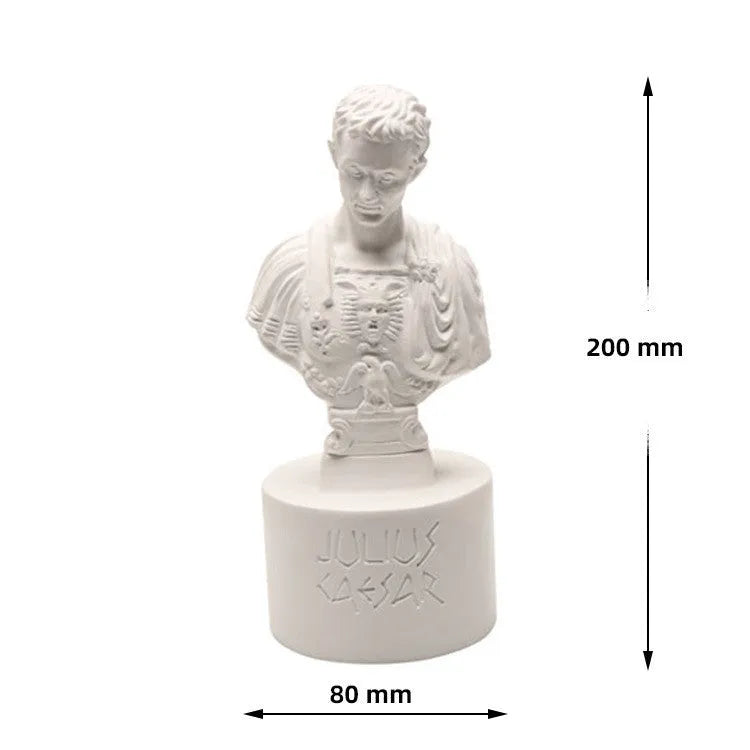White American creative character modelling pen holder for desk organisation