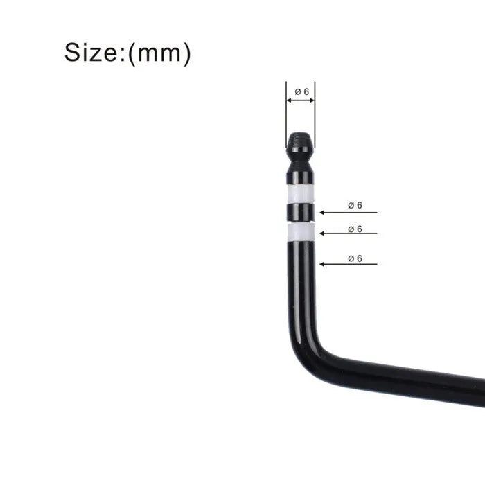 Guitar tremolo bar in gold chrome finish with direct plug-in connection