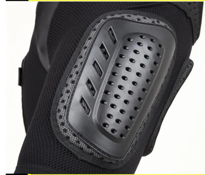 Black cycling hip protection pants for mountain biking and road cycling safety