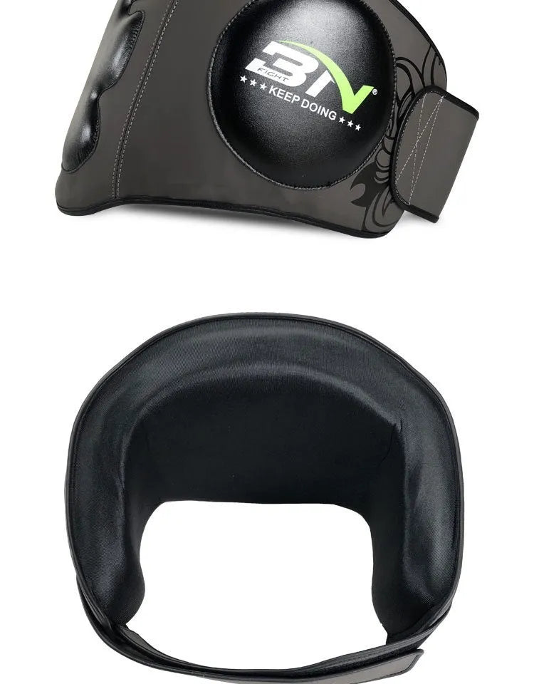Dark grey Sanda boxing chest and waist protection target for martial arts training