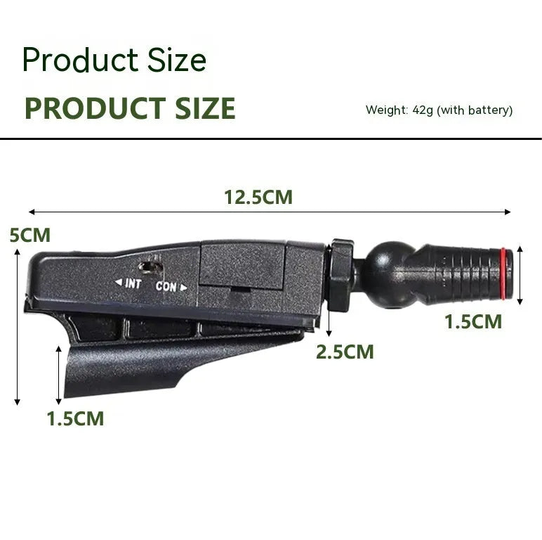 Golf putter laser aiming instrument for putting practice with tripod mount and storage box