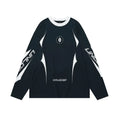 Grey khaki drop shoulder loose fit pullover sweater with round neck and long sleeves.