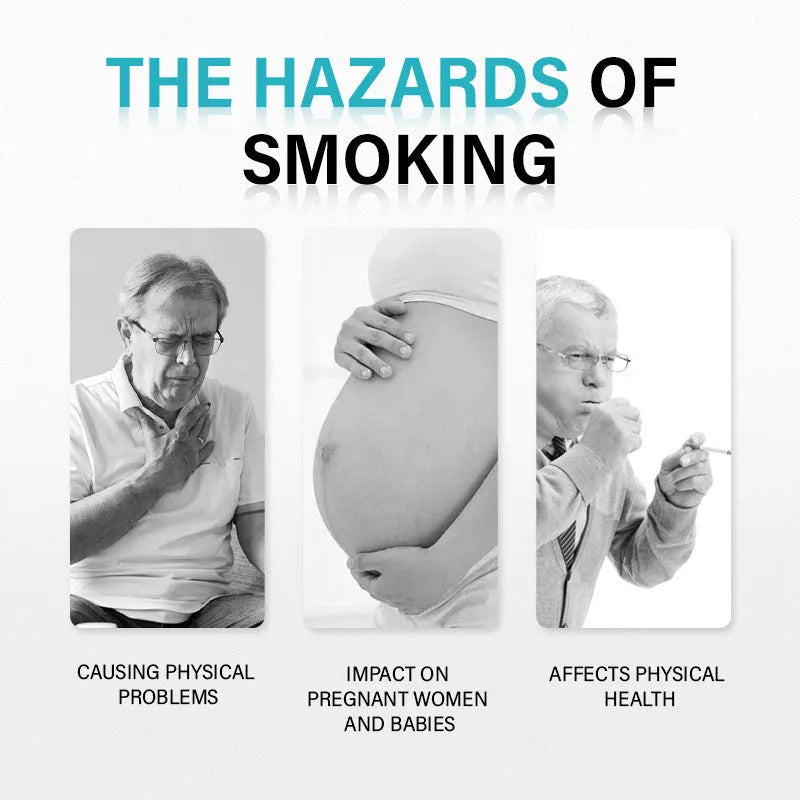 30 plant extract nicotine patches in box for smoking cessation