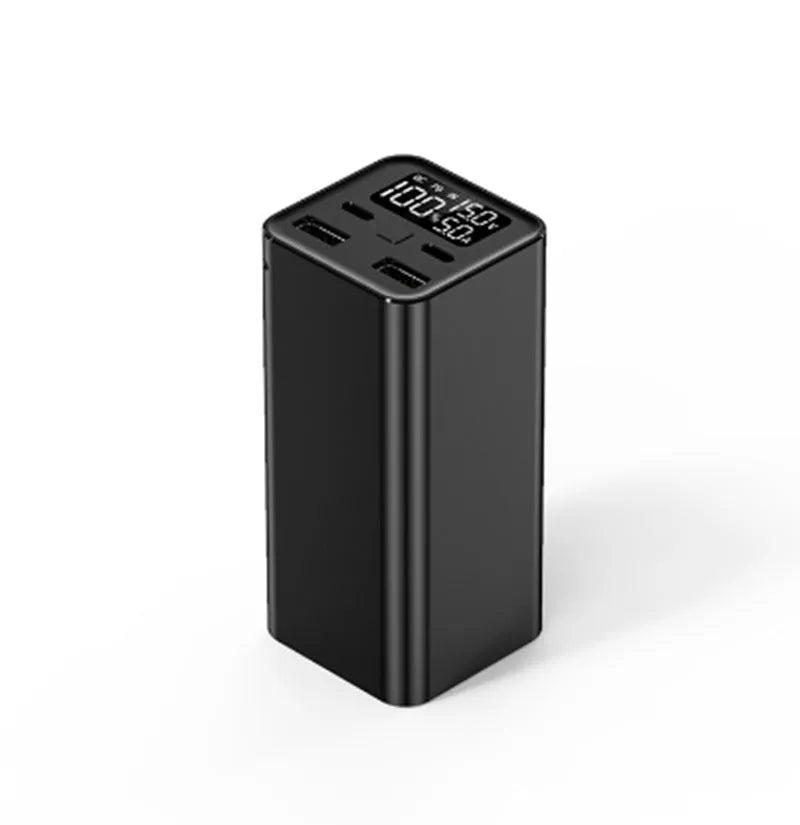 65W metal power bank with 20000mAh capacity for laptop charging