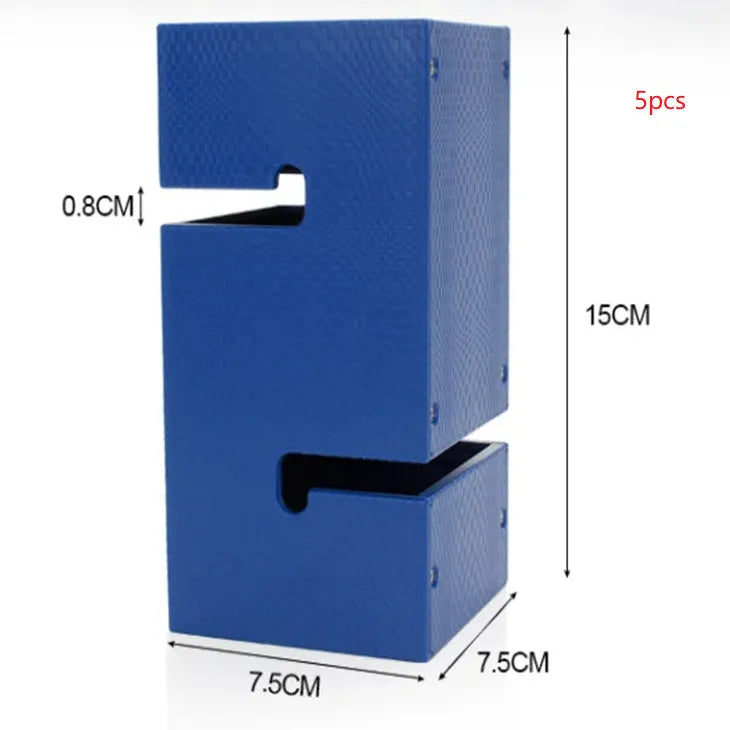 ABS plastic team building game equipment with tower blocks, pull ropes and hook frame for group coordination activities