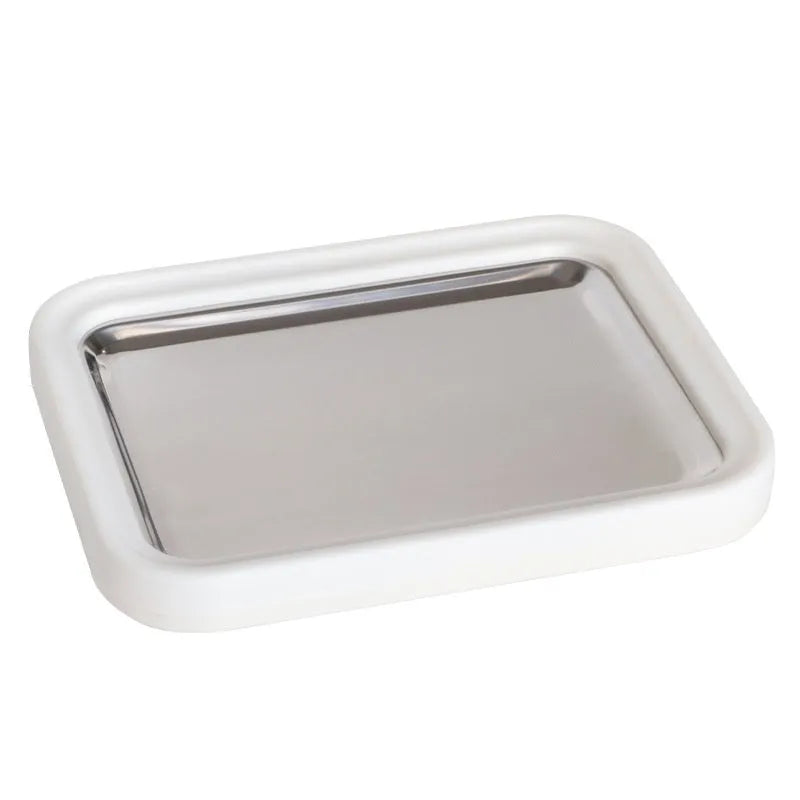 Green handheld fried yogurt machine with 22.5x17.5 cm dimensions and aluminum gasket