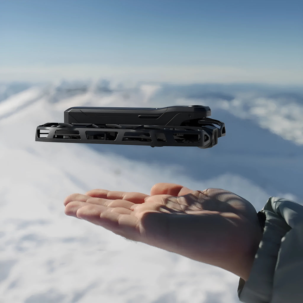 Outdoor travel AI smart camera with HD 8K anti-shake aerial photography in official standard colour
