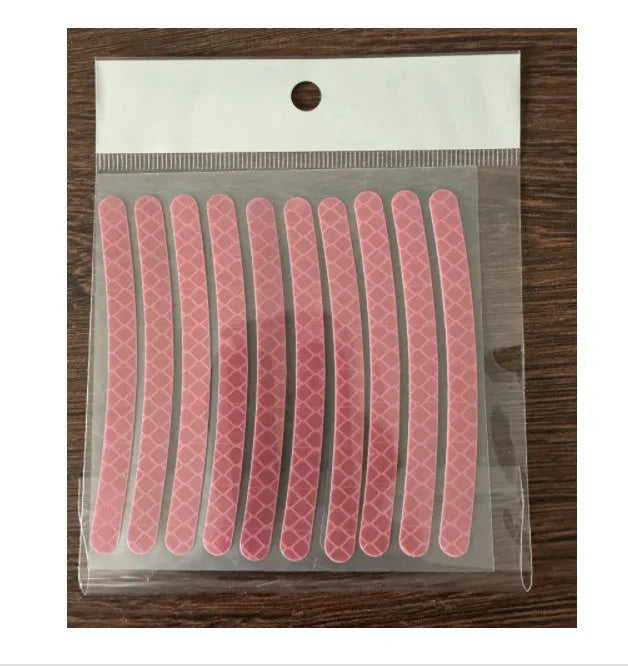 20 pieces of arc-shaped PVC reflective stickers for car wheel hubs in multiple colour options