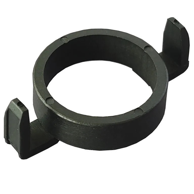 Black car sun visor card holder made of stainless steel and plastic for H7 H1 D2 bulb vehicles