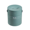 USB rechargeable bedroom humidifier in green, grey, pink or white with 1.1L capacity tank
