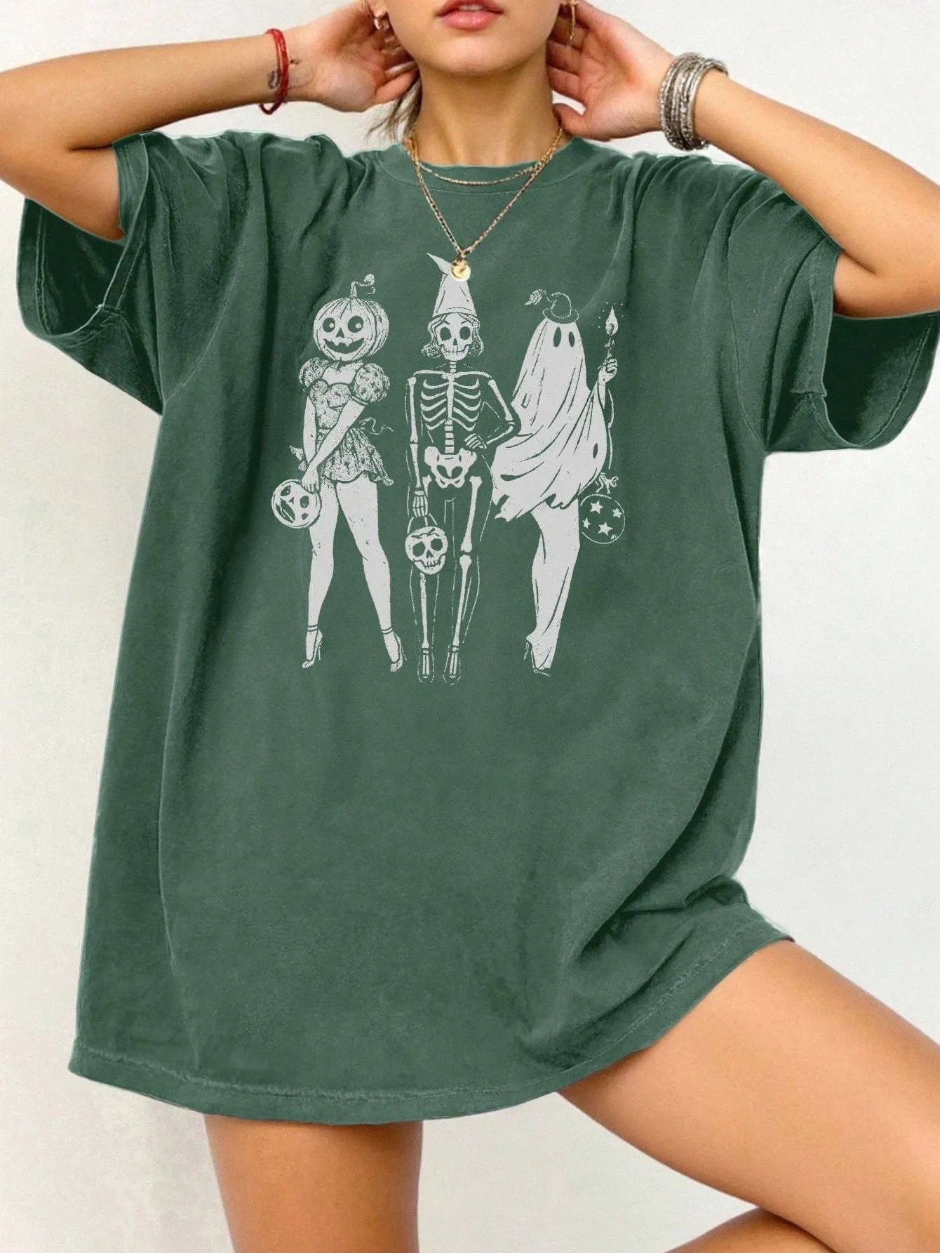 Cotton straight fit summer t-shirt in multiple colours with round neckline