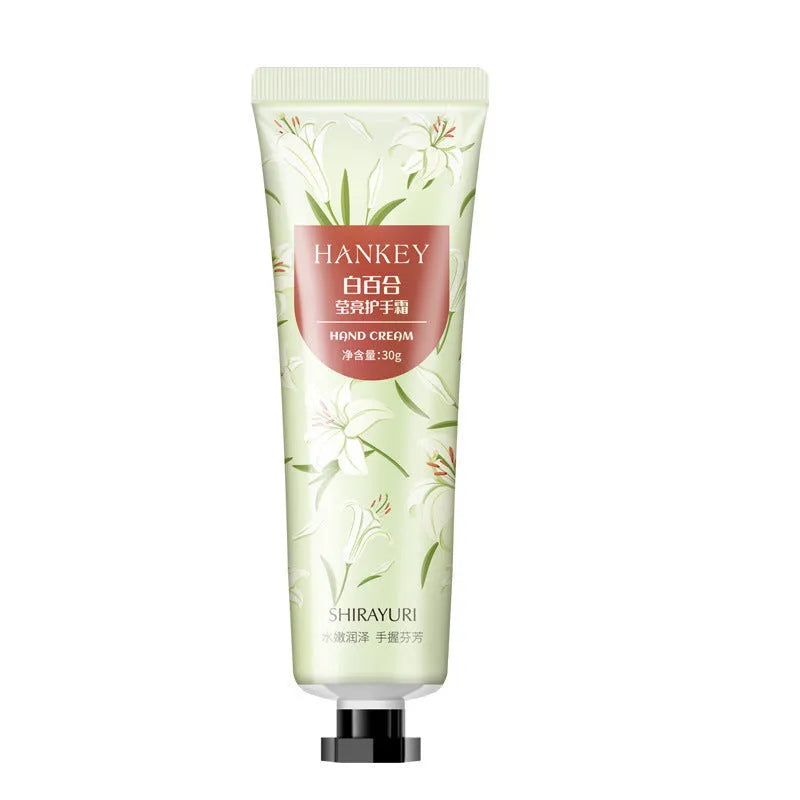 30g fruit hand cream for dry skin in multiple botanical styles