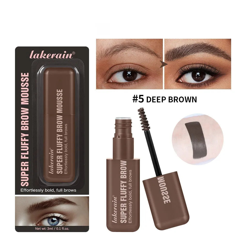 Eyebrow cream for 3D brow shaping with long-lasting colour in six shade options