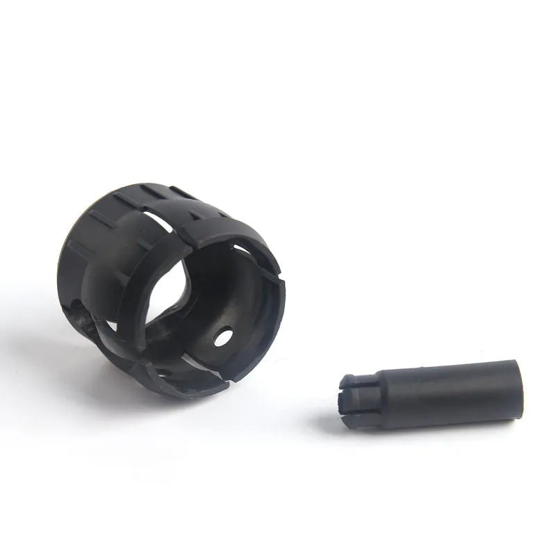 Black plastic gear lever cover for Opel Zafira A car, shown alongside dimensions.