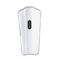 White plastic pulse calf massager with electrotherapy and infrared functions