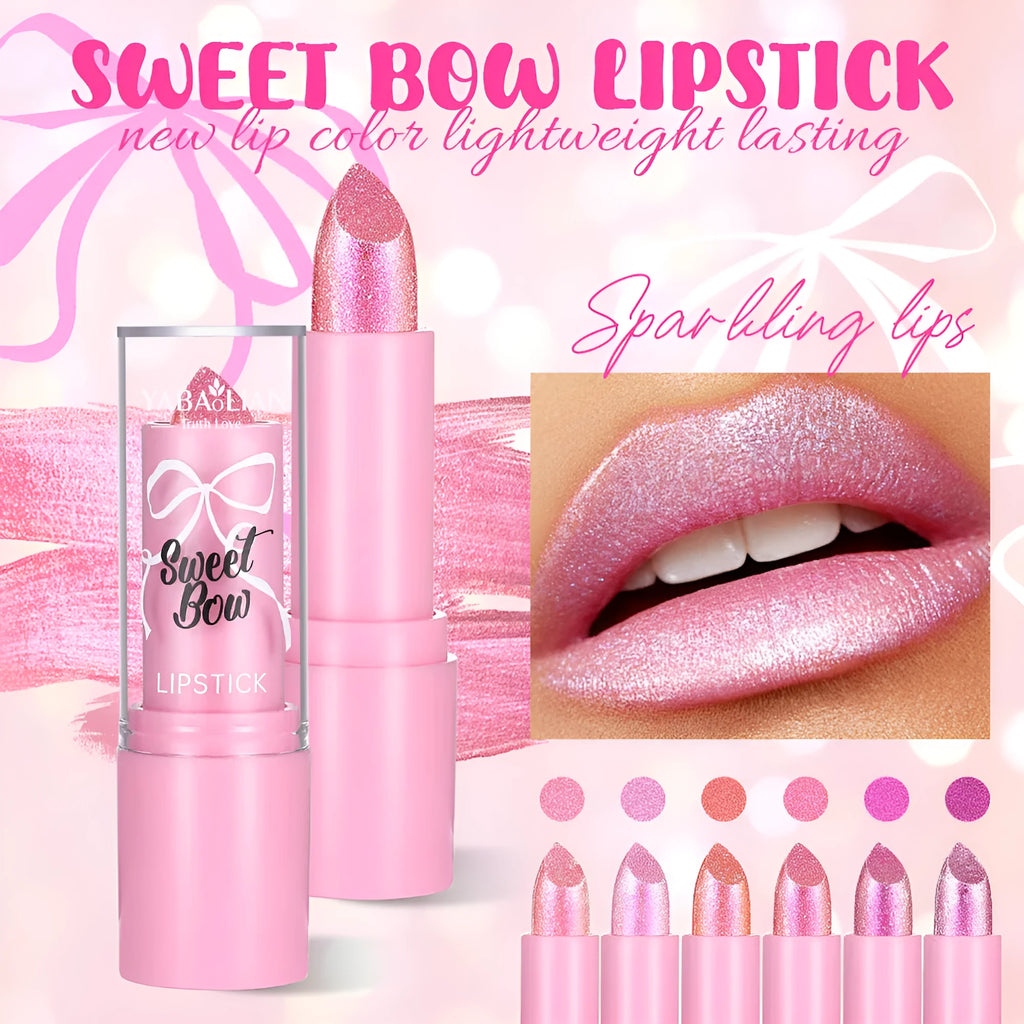 Sweetheart bow XINGX Diamond lipstick in Starlight Diamond series with six colour options