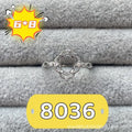 Oval denier ring with five-pointed star design in electroplated copper Korean style jewellery