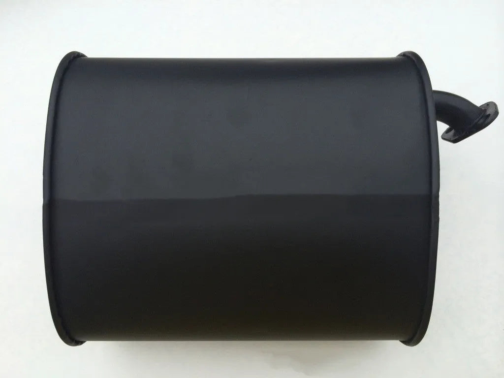 Gasoline generator exhaust silencer pipe accessory for portable power units