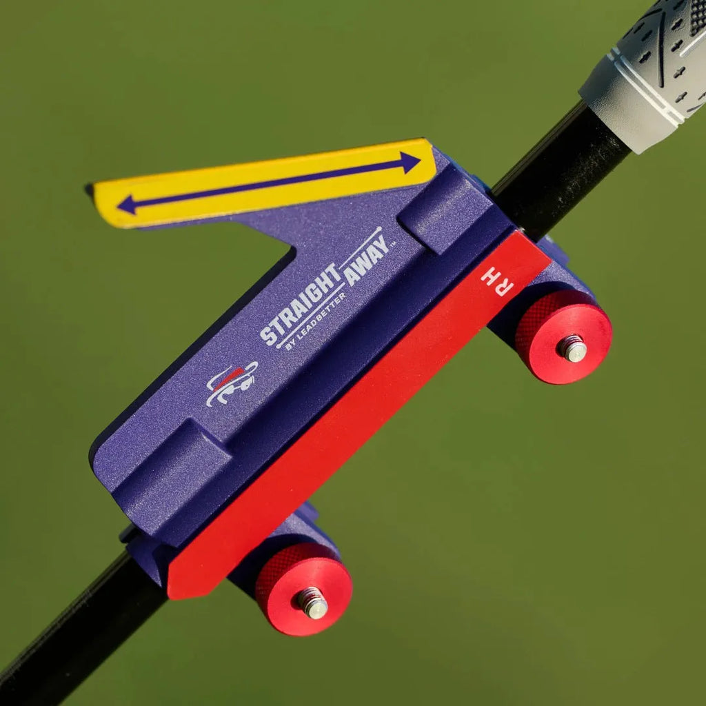 Plastic golf swing plane training simulator for practice drills