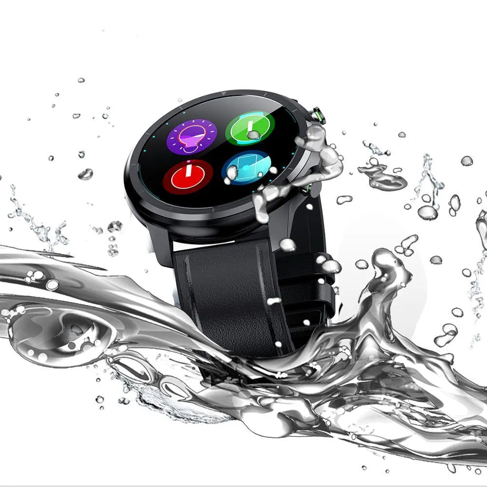 LEMFO LF26 smart fitness bracelet with 1.3-inch touch screen shown in Black colour