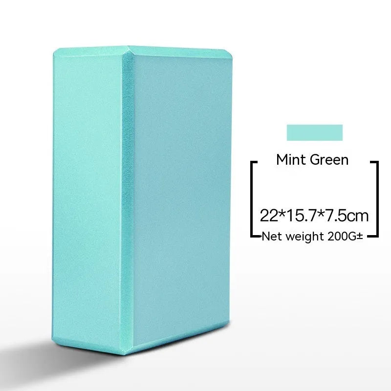 EVA foam yoga block in various colours for dance and fitness support