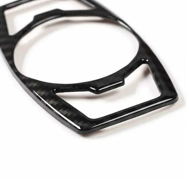 Carbon fibre patterned ABS plastic patch for Ford F150 Wild Horse headlight control panel 2015-2019