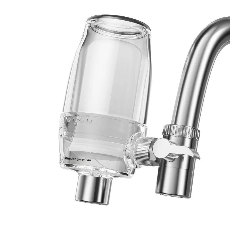 Ceramic water filter element for faucet-mounted purification system