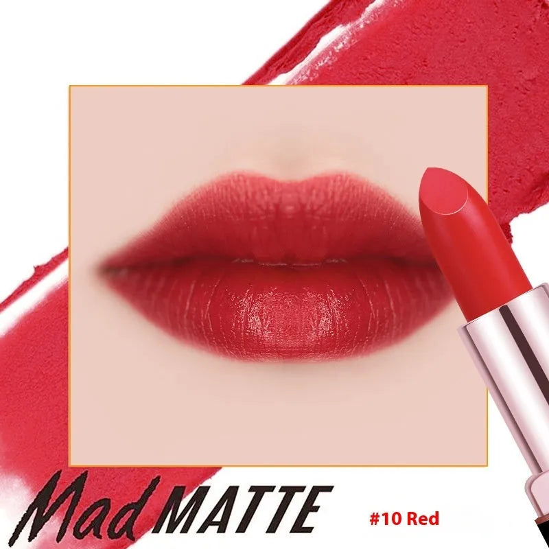 Fey Beauty moisturising lipstick in cameo brown nude shade with non-fading, no-transfer formula