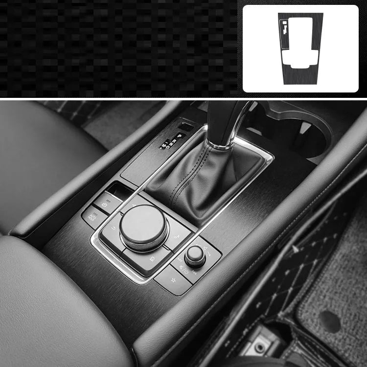 Unksera car interior decorative film sticker kit for centre console and instrument panel modification