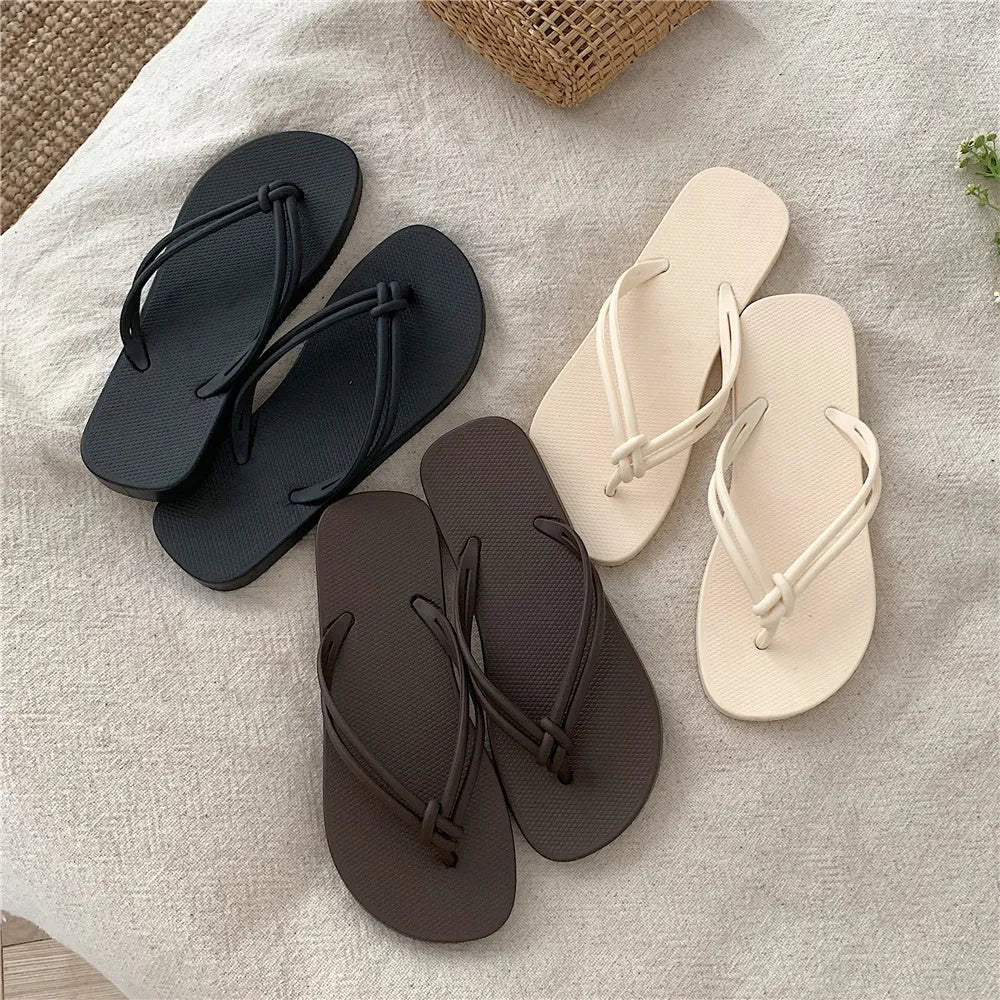 Men's casual PVC flip flops with toe covering design in various colours