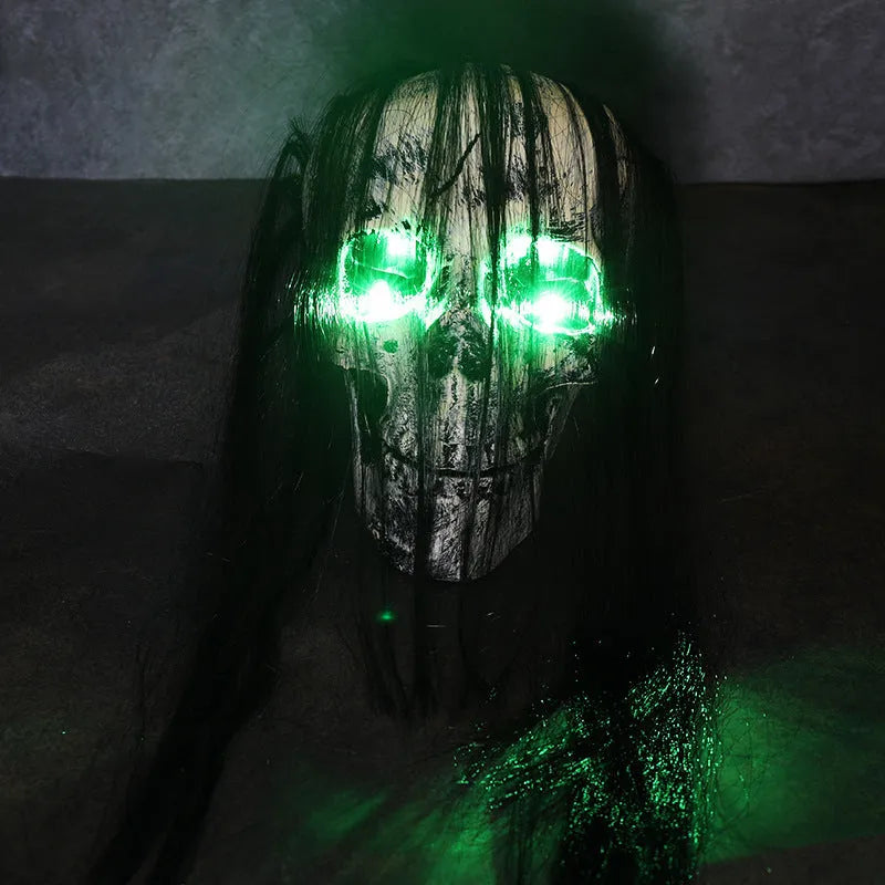 Purple LED skeleton arm hand Halloween stake light for outdoor garden decoration